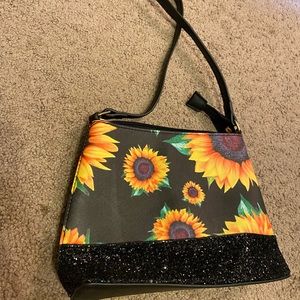 Sunflower crossbody purse